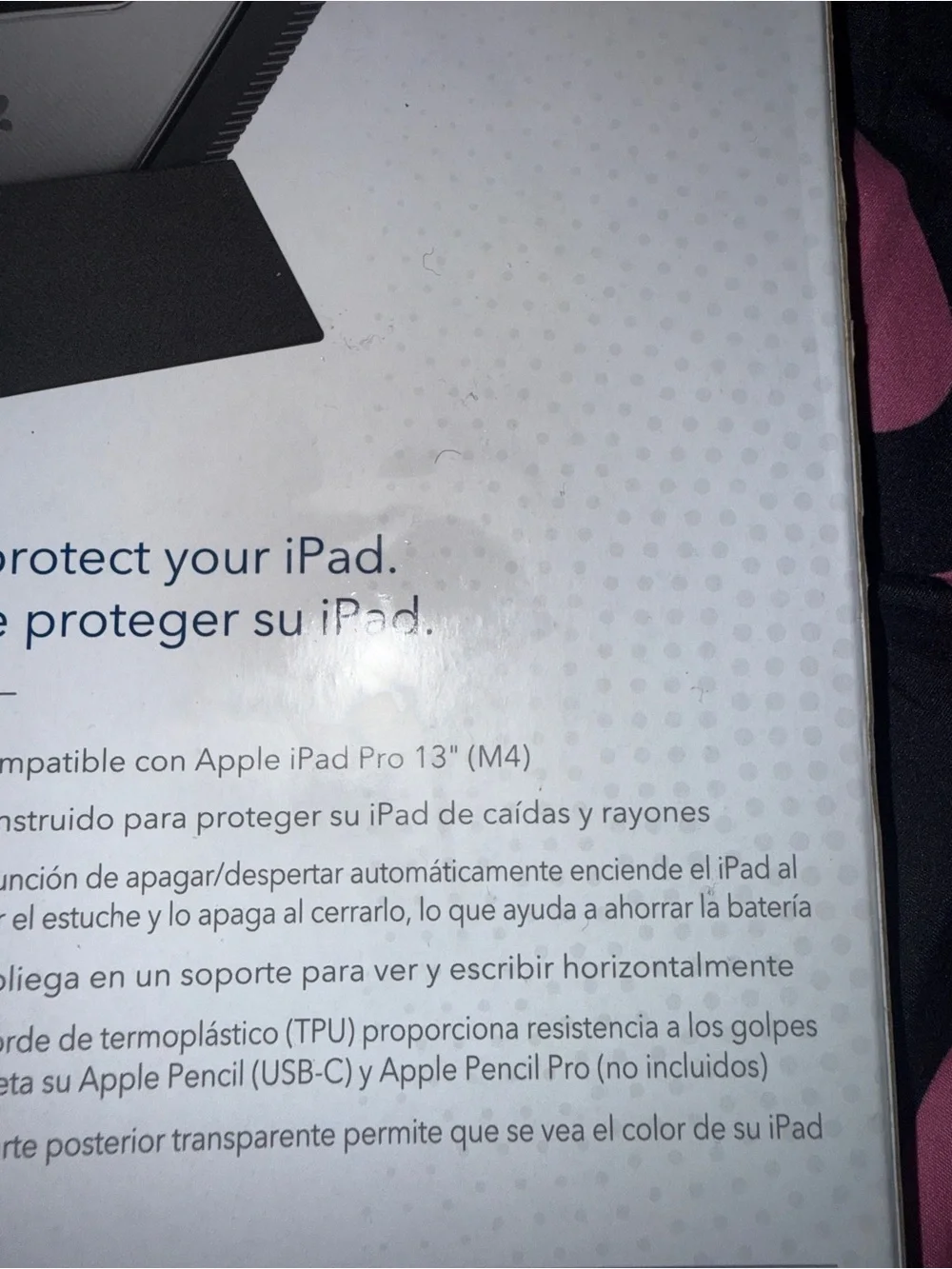 Insignia black folio